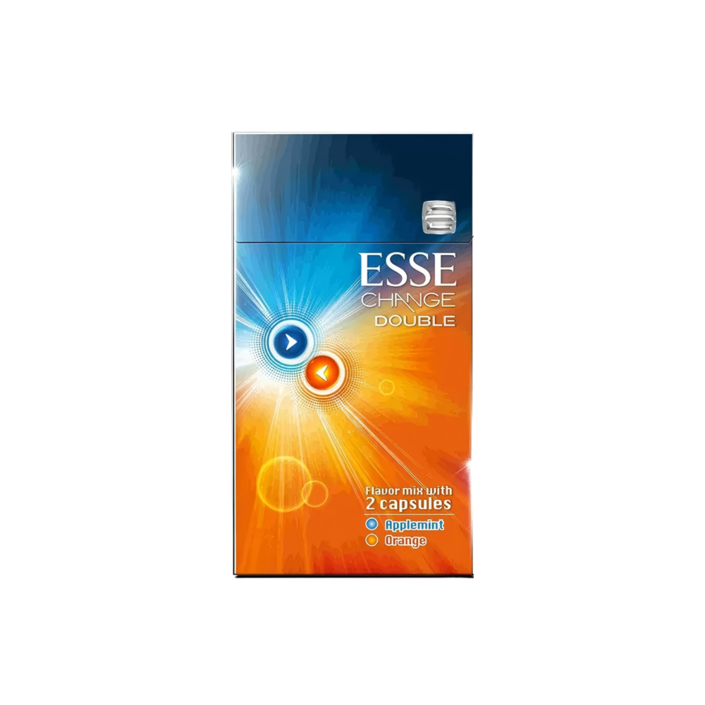ESSE Change Double Applemint & Orange Dual Capsule Cigarettes - Imported Version